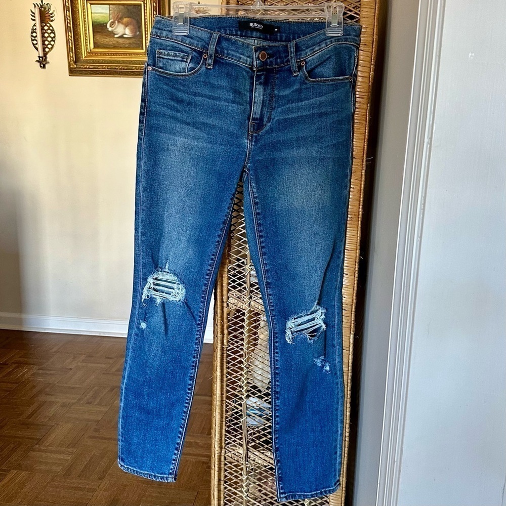 Hudson Distressed Jeans Size 26 S - Picture 2 of 6